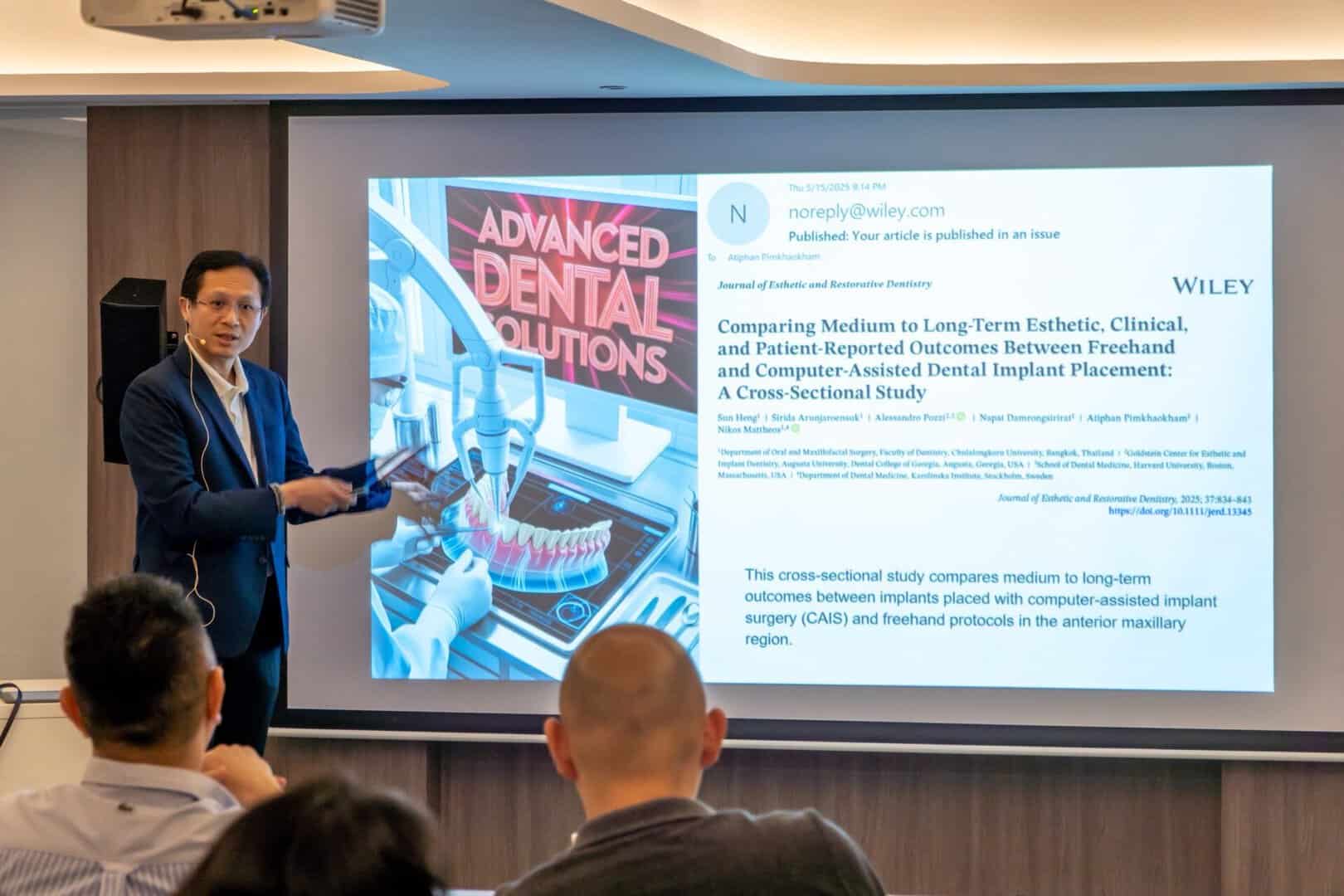 ภาพบรรยากาศจากหลักสูตรอบรม“Guided Immediacy: Esthetic Zone and Posterior!” 2 LINE ALBUM 21.6.2025 250622 18